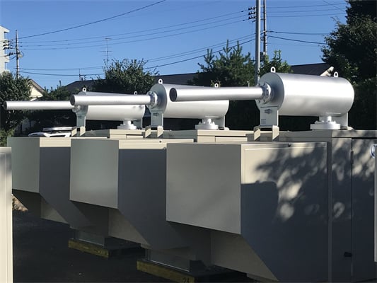 Engine exhaust silencer